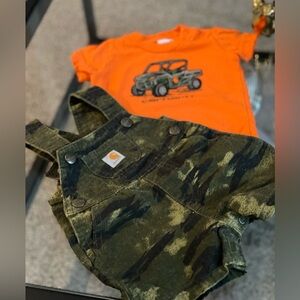 Carhartt Infant Overall Set